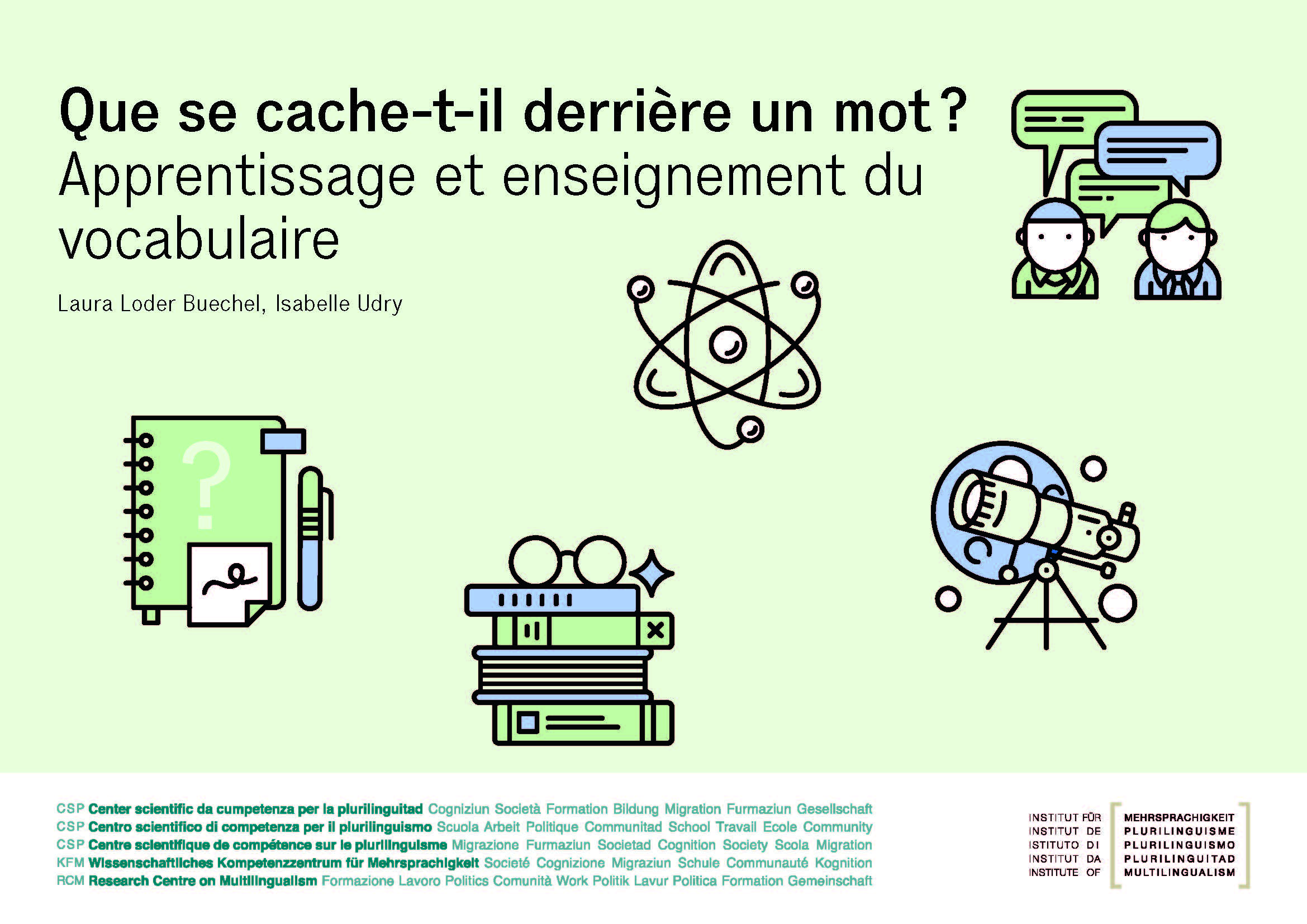 Deckblatt Teacher handout français